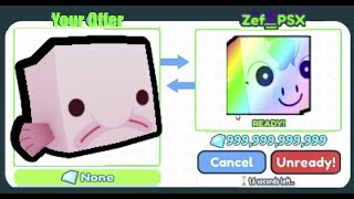 What do people offer for a Blobfish? - Pet Simulator X