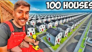 I Built 100 Houses And Gave Them Away!