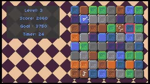 Match 3 Demo - Introduction to game development