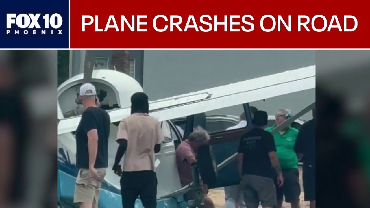 Multiple people survive plane crash on busy Phoenix road | FOX 10 ...