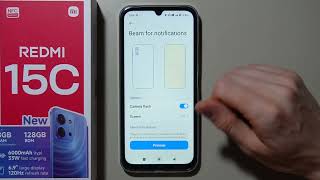 Redmi 15C: How to Enable Camera Flashlight Notifications screenshot 5