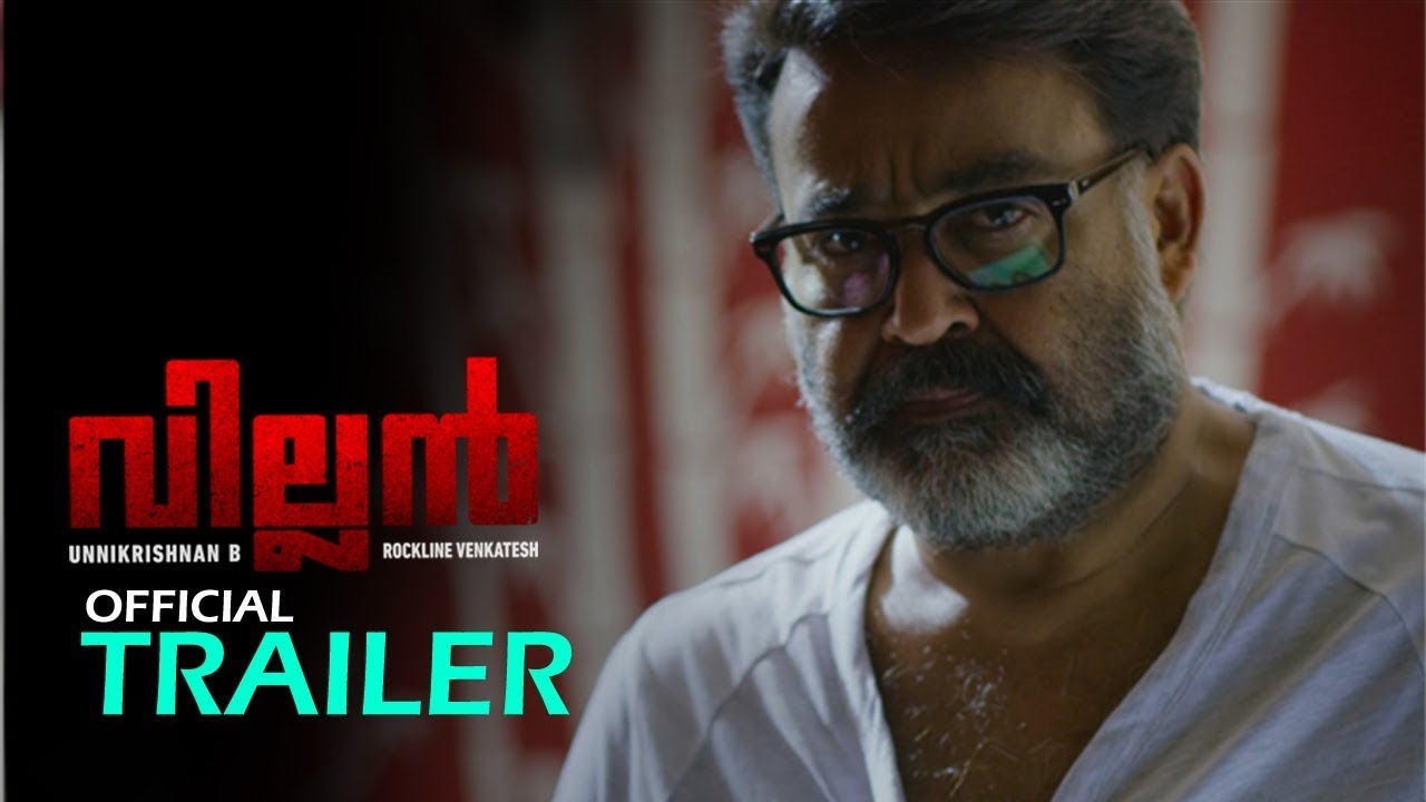 Villain Movie Official 4K Trailer  Mohanlal  Manju Warrier  Raashi  Vishal  Hansika  Srikanth