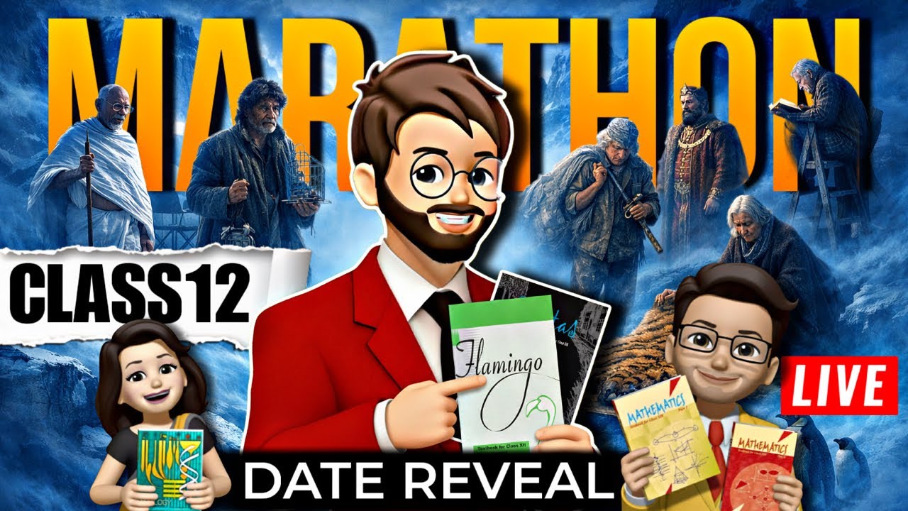 Class 12 Marathon Announcement | English + MATHS + BIOLOGY | Educational Bhaiya Big Surprise 🔥