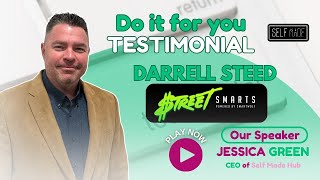 Darrell Steed’s Success Story: How DFY by Self Made Hub Helped Him Scale!