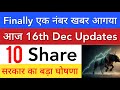 एक नंबर खबर आगया 🔥 SHARE MARKET LATEST NEWS TODAY | STOCK MARKET INDIA