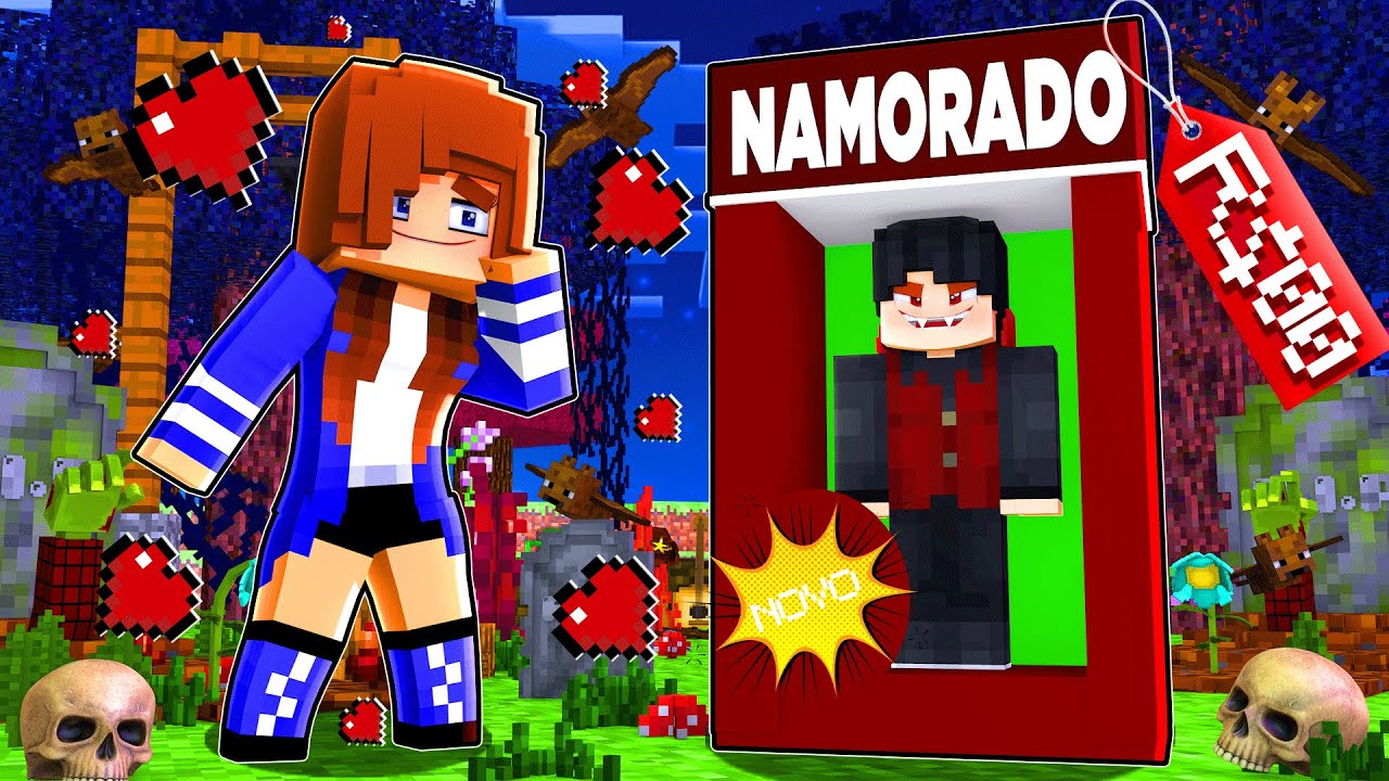 MIIKA COMPROU UM NAMORADO VAMPIRO no Minecraft ◂Miika▸