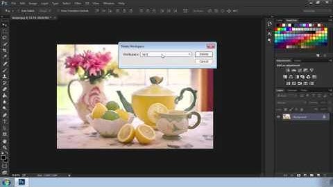Adobe photoshop cc tutorials in tamil - Workspaces