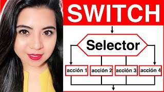 ESTRUCTURA SELECTIVA MÚLTIPLE SWITCH (EXPLICACIÓN y DIAGRAMA DE FLUJO usando SWITCH)