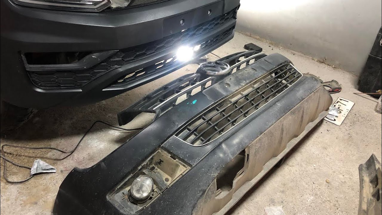 Amarok cambio de frontal antiguo a moderno