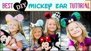 BEST Mickey Ear Tutorial