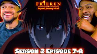 THE BEST EPISODE OF FRIEREN 😤 Frieren Season 2 Episode 7 & 8 Reaction