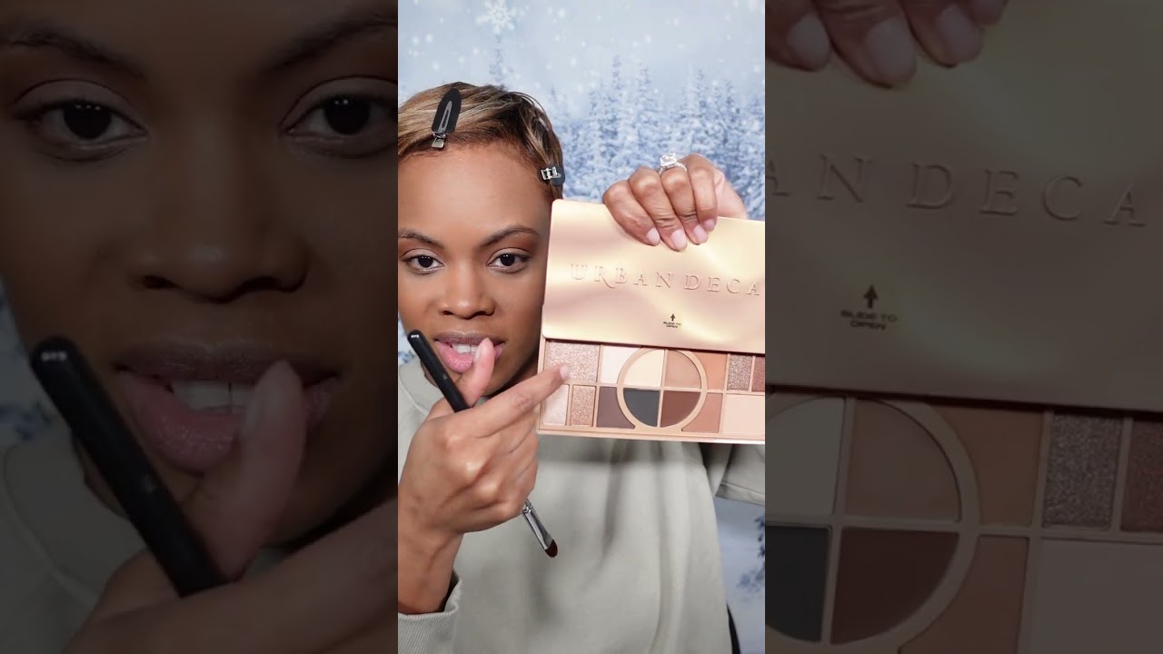 Urban Decay Naked Shaped Warm Toned Makeup Palette Demo 