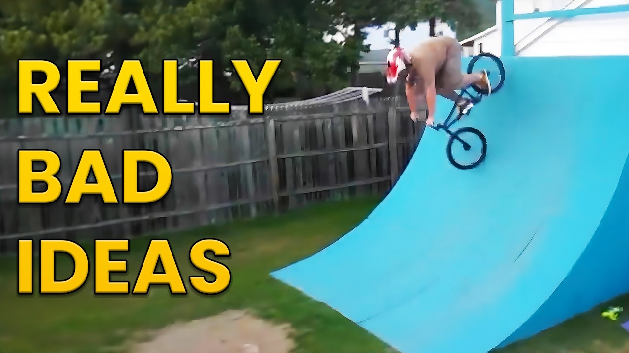 List of Really BAD IDEAS Funniest Fails  AFV 2019