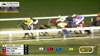 RACE 4 PROGRAM 2-16-2023