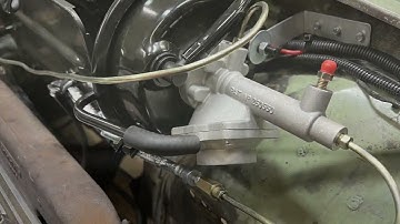 Installing VH44 Brake Booster 1957 Ford Thunderbird.