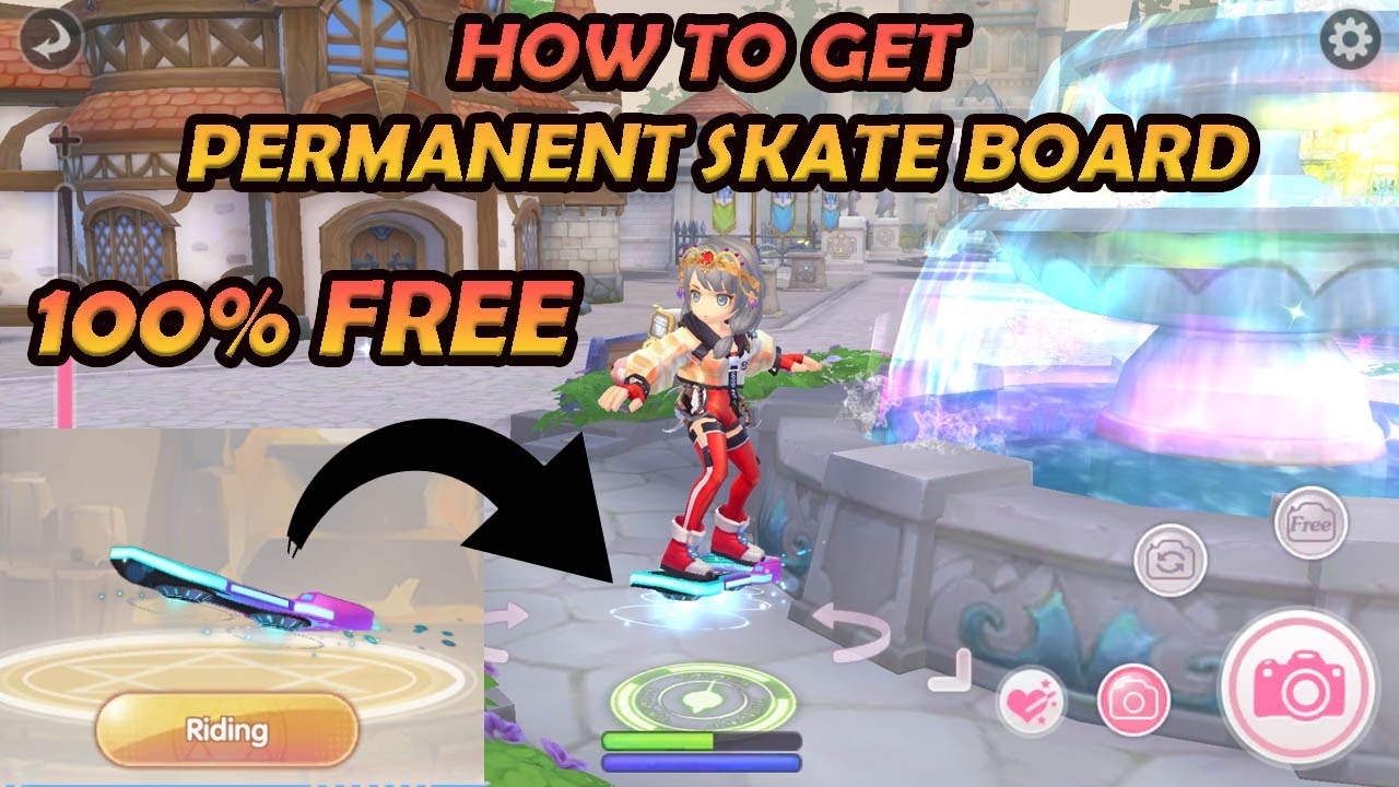Cara Dapat Mount Skate Board Permanen!! 100 Free Mount Keren di Ragnarok X Sea YouTube