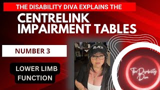 Disability support pension impairment table 3 explained