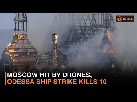 Drone Attacks, Black Sea Strikes & Odessa Missile Attack