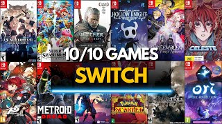 Top 40 Nintendo Switch Games Rated 10/10