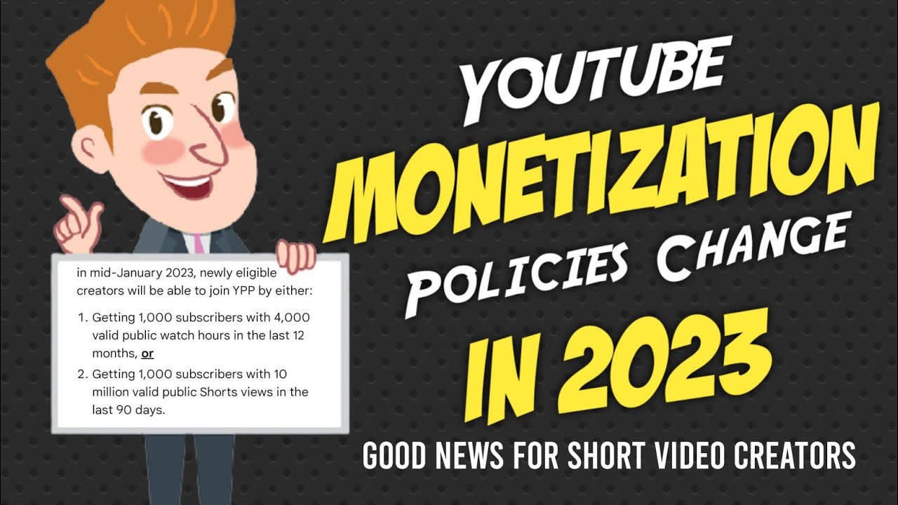 YouTube Policy Change in 2023 Short Video