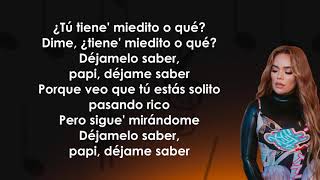 Karol G, Ovy On The Drums, Danny Ocean - Miedito o Qué (Letra/Lyrics) screenshot 3