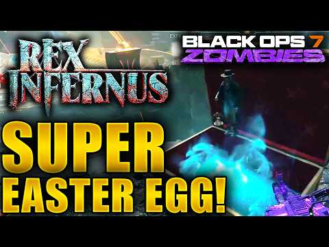 Rex Infernus SUPER Easter Egg Guide (Toy Warden) & Boss Fight! Black Ops 7 Zombies Super EE Tutorial