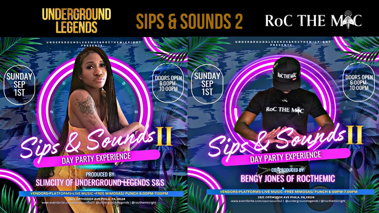 Underground Legends & RoCTheMic | Sips and Sounds 2 Recap