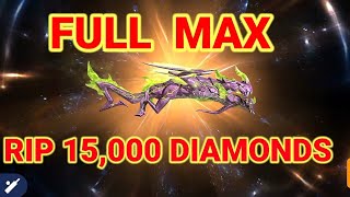 Green Flame Drako Full Max Rip 15000 Diamonds ...