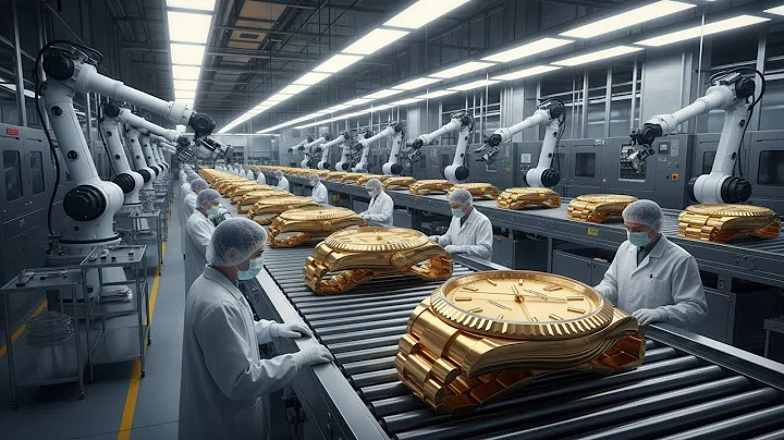 Inside a Modern 18K Gold Rolex Watch Factory: From Gold to Luxury Timepieces (Full Process)