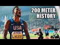 The 200 Meters Is Officially Out Of Control