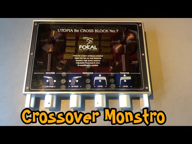 FOCAL UTOPIA Be CROSS BLOCK 本体 Focal Utopia Crossblock N7 Crossover, a magnificent piece of
