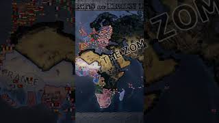 HOI4 TIMELAPSE: ZOMBIES INVASION - RUTHLESS WAR  #timelapse #hoi4 #alternatehistory #heartsofiron4