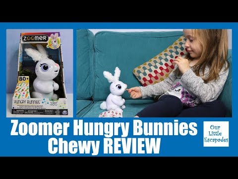 Zoomer Hungry Bunnies Chewy REVIEW Unboxing and First Impressions