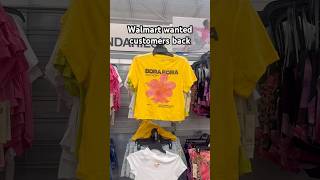 Walmart wanted customers back #walmart