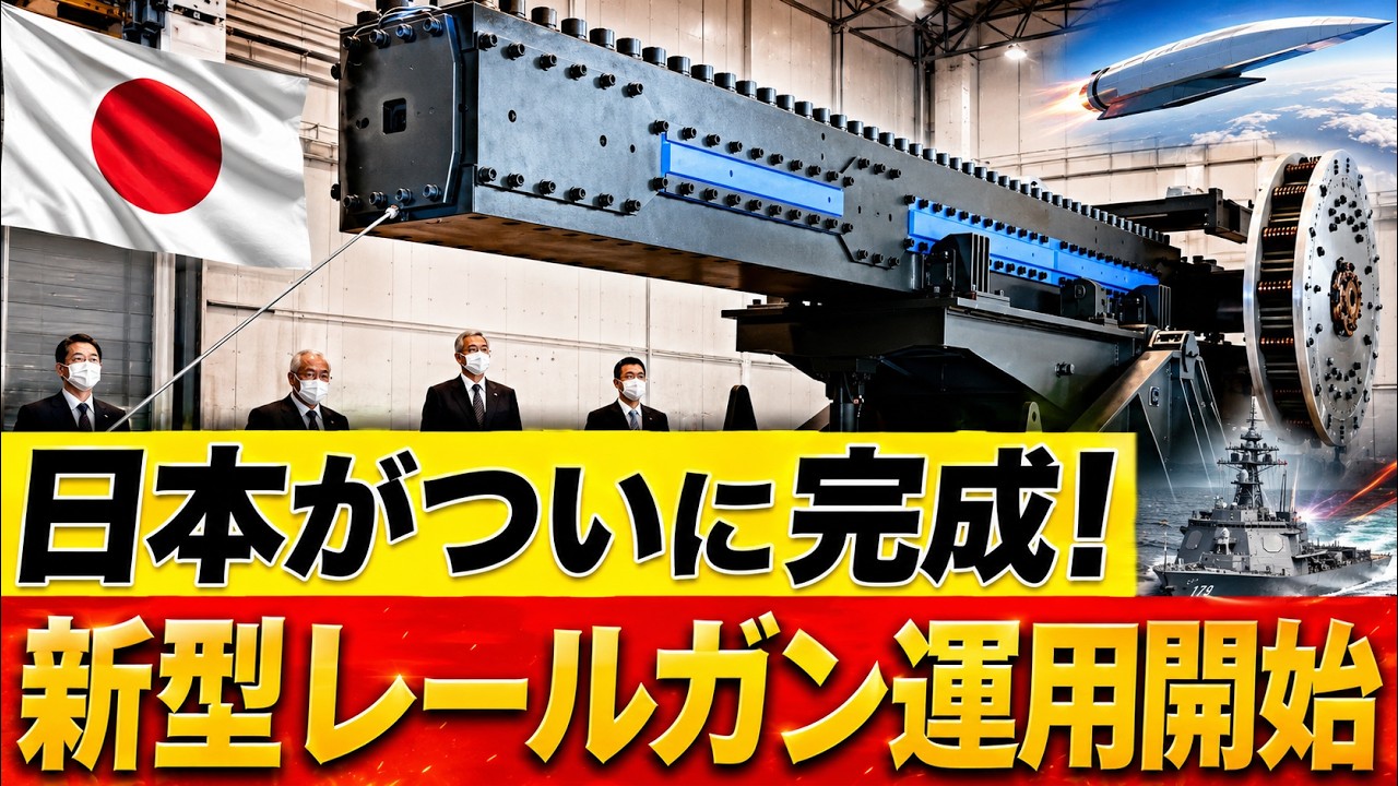 【衝撃】日本レールガン実用化へ！電磁兵器が防衛の未来を一変させる