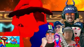 Mario Plays MINECRAFT Reaction Collab | ANGRY MARIO