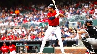 Matt Olson Slow Motion Home Run Baseball Swing Hitting Mechanics Instruction Video Tip