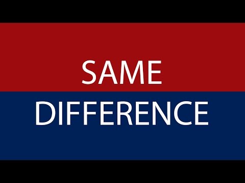 Same Difference
