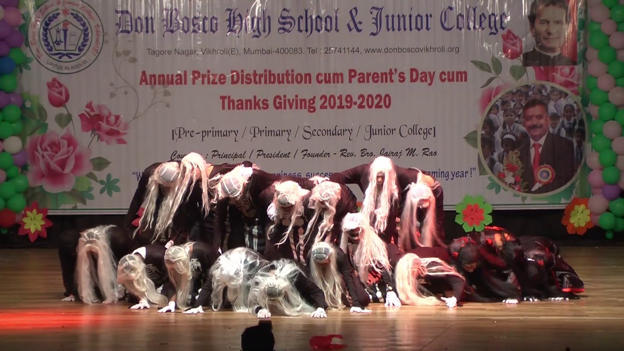 HORROR DANCE AND SPEECH ANNUAL DAY 2019-2020 (SECONDARY SECTION) - YouTube