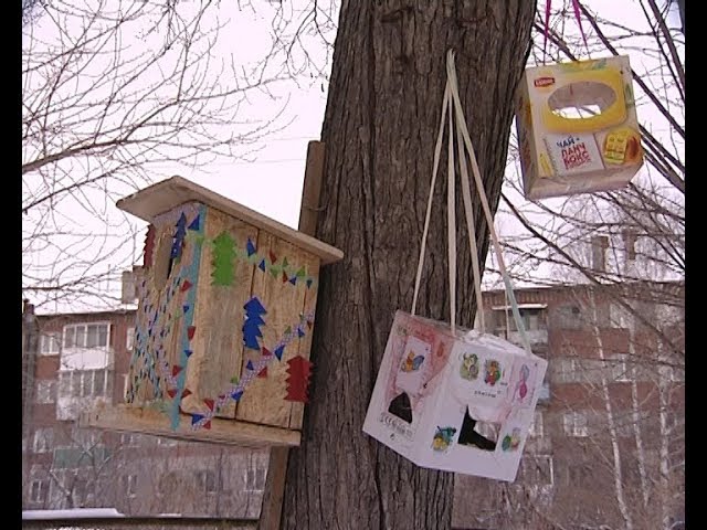 Коллектив детского сада «Рябинушка» проводит акцию «Покорми птиц зимой»