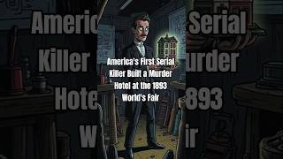 H.H. Holmes built a death trap hotel during Chicago World's Fair #truecrime #serialkill