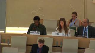 EAFORD - 36th Session of UNHRC - Panel Discussion on Enjoyment of Human Rights by Women and Girls
