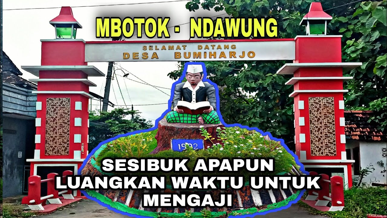 Suasana Desa Bumiharjo Winong Pati Jawa Tengah, Pasar Sapi & Kambing Mbotok