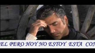 Estuve (Alejandro Fernandez) letra chords