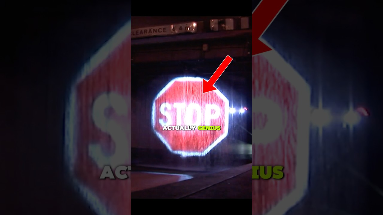 Гениальная идея для предотвращения несчастных случаев 🚛😳