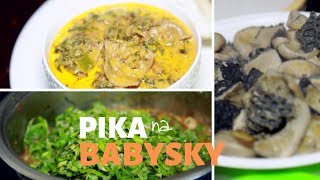 Jinsi ya Kupika Utumbo ukichanganya na Mchicha, Mnafu na Majani ya Maboga | Pika na Babysky