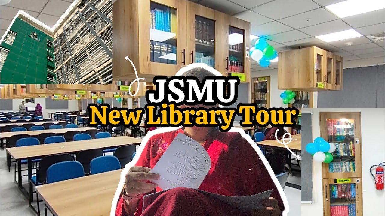 Library Smsu JSMU New Library Tour & attending Research Symposium | MBBS Student ...