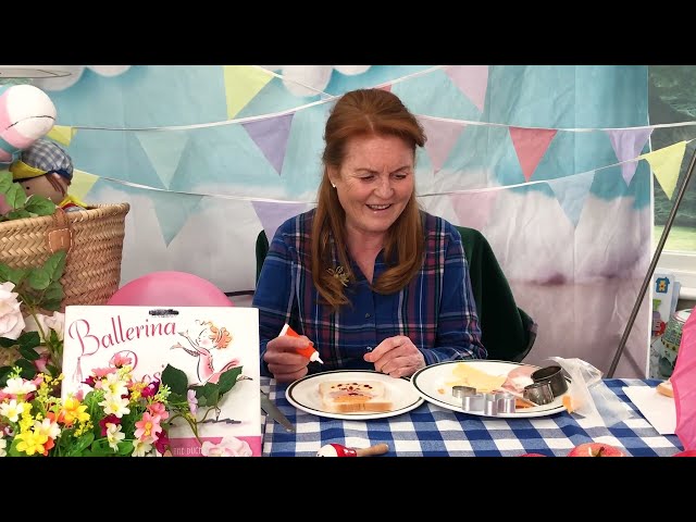 Sarah Ferguson reading Ballerina Rosie