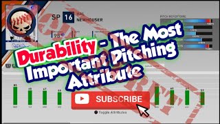 DURABILITY   THE MOST IMPORTANT PITCHING ATTRIBUTE YOU DON'T KNOW ABOUT YET MLB THE SHOW 20