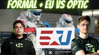 Optic Formal + EUNITED Scrim vs Optic Gaming!! Close Game!